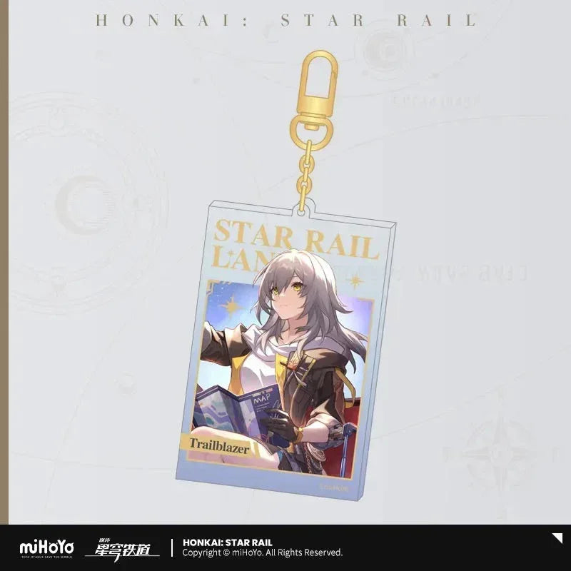 LAND Series Acrylic Keychain Honkai: Star Rail