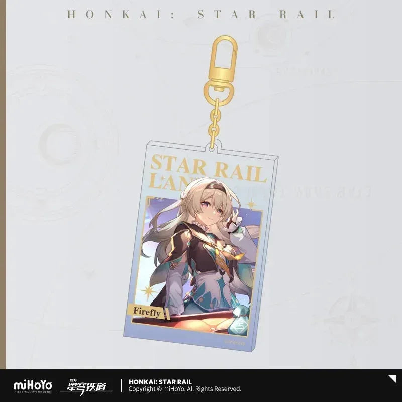 LAND Series Acrylic Keychain Honkai: Star Rail