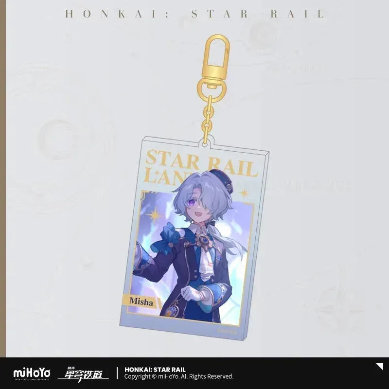 LAND Series Acrylic Keychain Honkai: Star Rail
