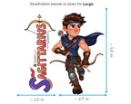 Sagittarius Sticker and Magnet - the Adventurer Horoskins™ – Zodiac Fire Sign | Waterproof & UV-Proof - Sticker / Large
