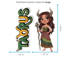 Taurus Sticker and Magnet - the Celestial Bull Horoskins™ – Zodiac Earth Sign | Waterproof & UV-Proof - Sticker / Large