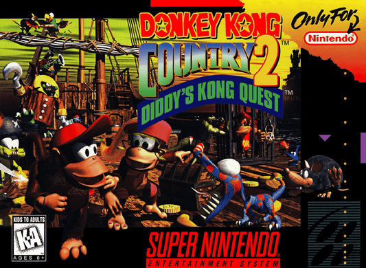 Donkey Kong Country 2: Diddy's Kong Quest (Super Nintendo) - Game Manual Only