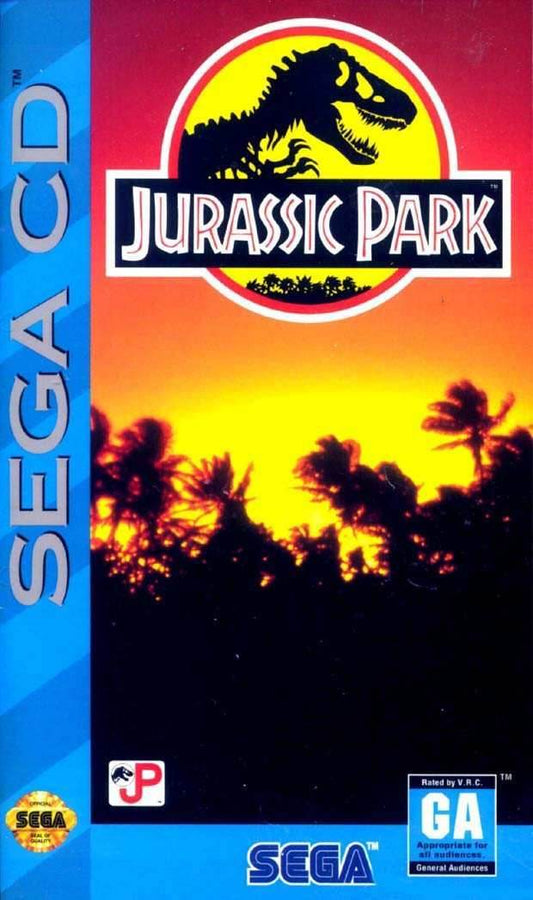 Jurassic Park (Sega CD) - Game Manual Only