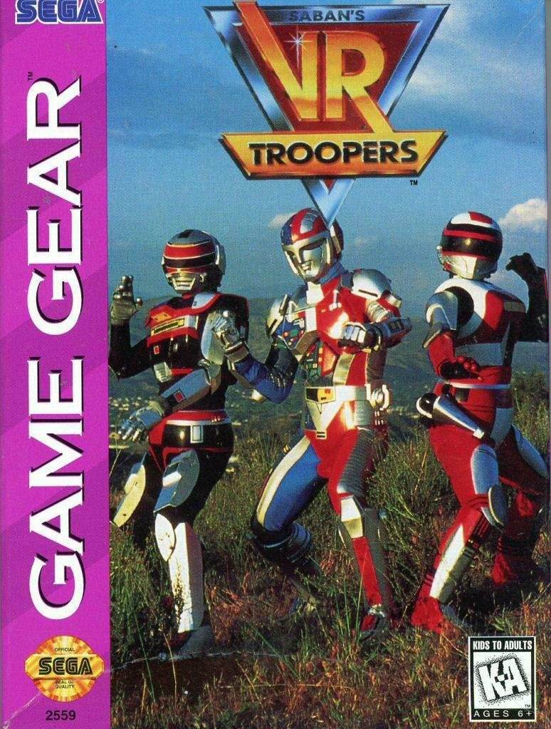 VR Troopers (Sega Game Gear) - Game Manual Only