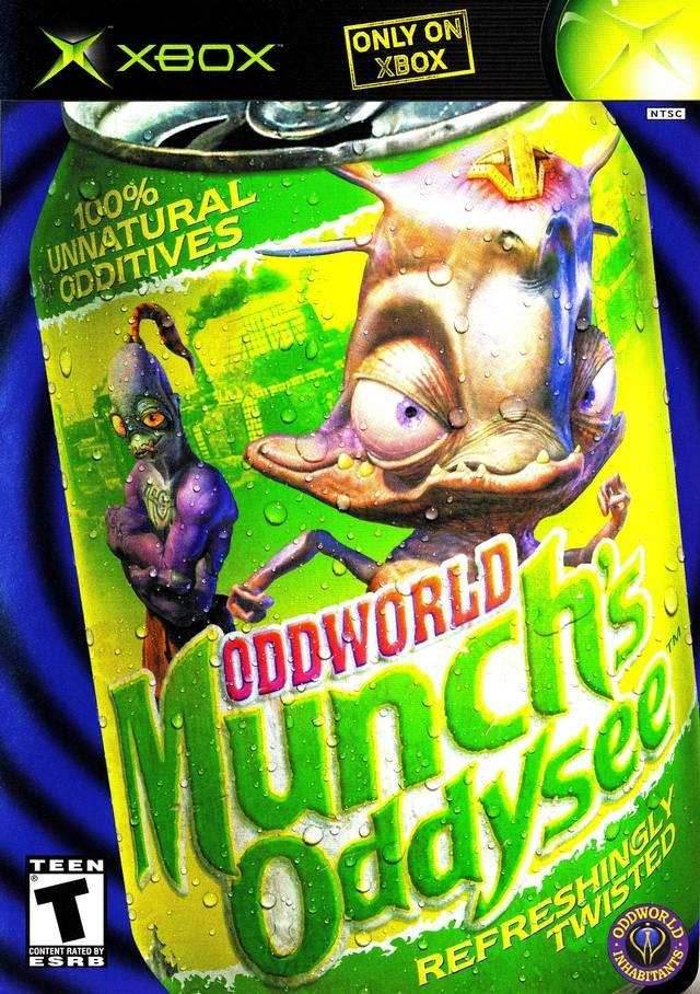 Oddworld: Munch's Oddysee (Xbox) - Game Manual Only