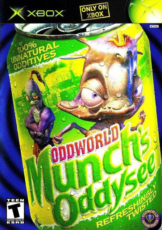 Oddworld: Munch's Oddysee (Xbox) - Game Manual Only