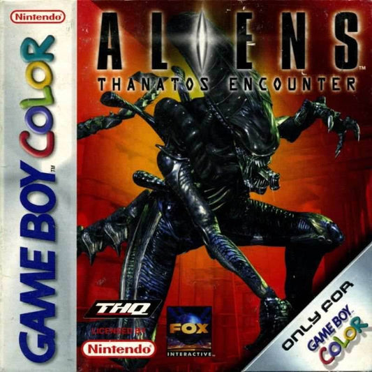 Aliens: Thanatos Encounter (Gameboy Color) - Game Manual Only