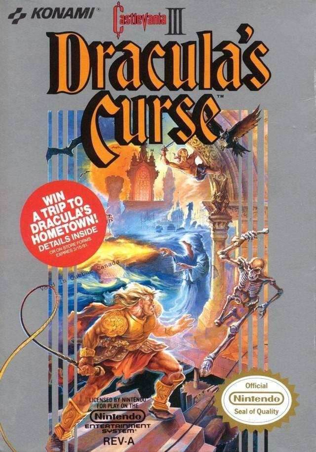Castlevania III: Dracula's Curse (Nintendo NES) - Game Only