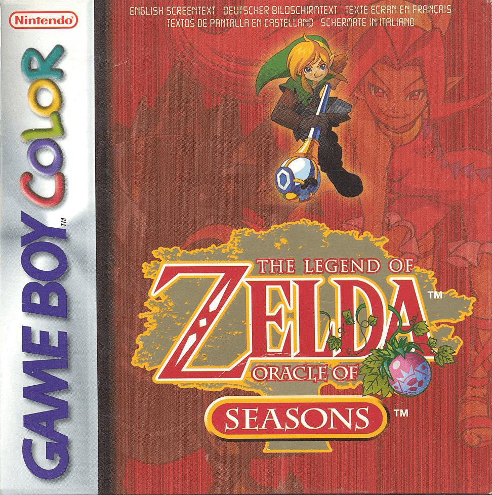 The Legend of Zelda: Oracle of Seasons (Gameboy Color) - Game Manual Only