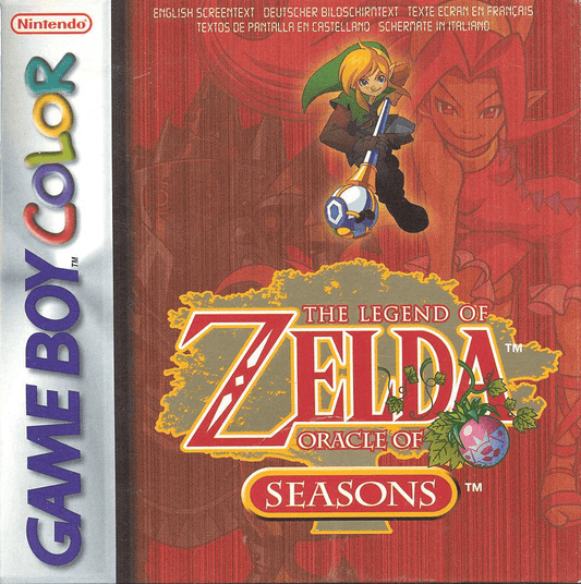 The Legend of Zelda: Oracle of Seasons (Gameboy Color) - Game Manual Only