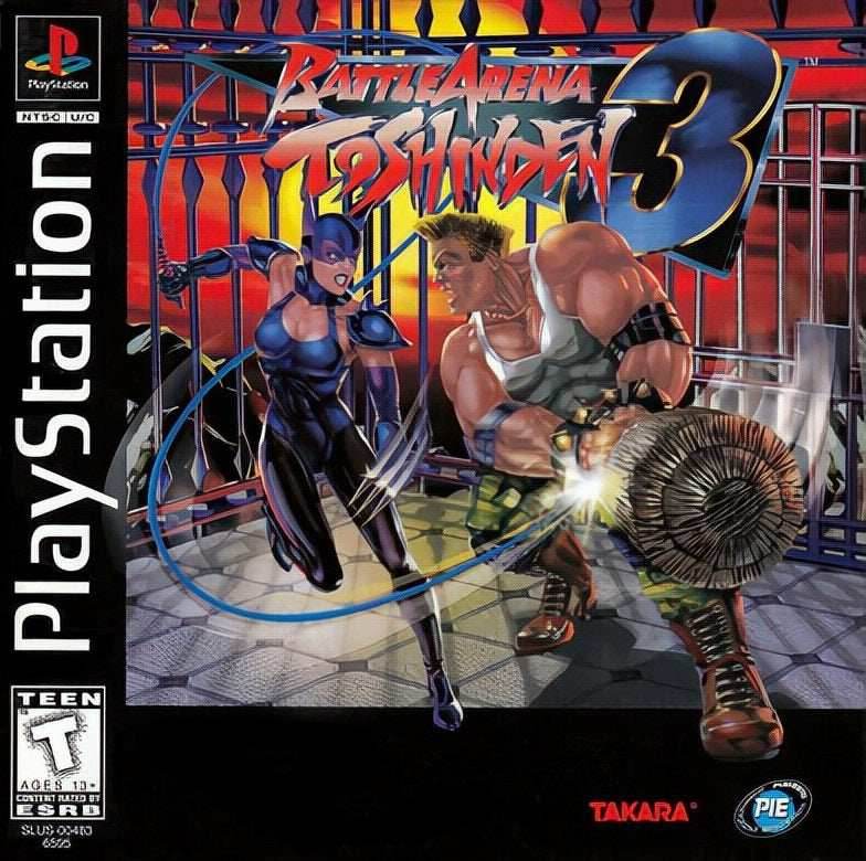 Battle Arena Toshinden 3 (Playstation) - Game Manual Only