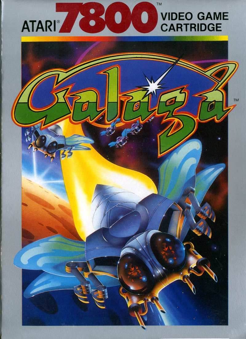 Galaga (Atari 7800) - Game Manual Only
