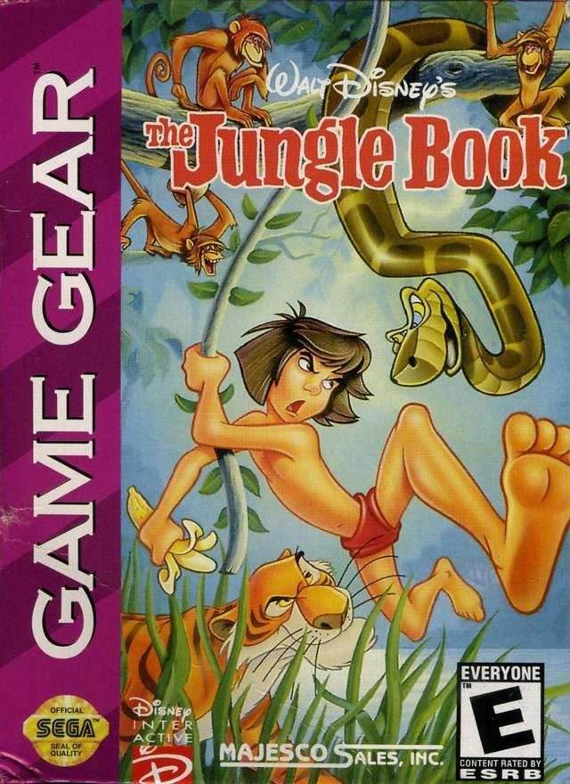 Jungle Book (Sega Game Gear) - Game Manual Only