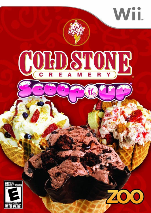 Cold Stone Creamery: Scoop It Up (Wii) - Game Manual Only