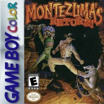 Montezuma's Return (Gameboy Color) - Game Manual Only