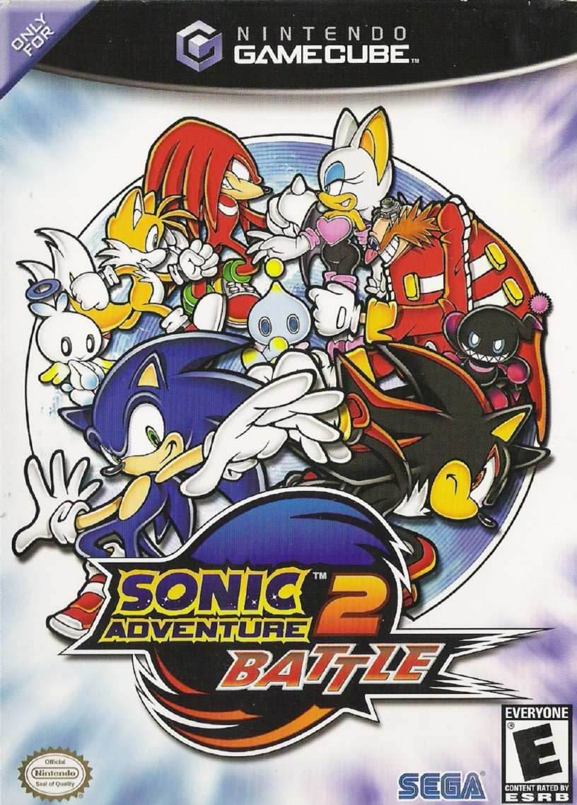 Sonic Adventure 2 Battle (Gamecube) - Game Manual Only