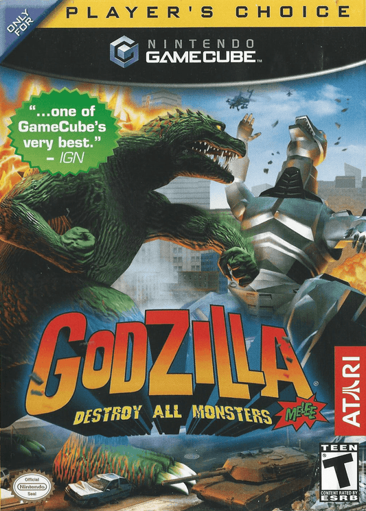 Godzilla: Destroy All Monsters Melee (Player's Choice) (Gamecube) - Game Manual Only