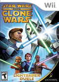 Star Wars: The Clone Wars Lightsaber Duels (Wii) - Game Manual Only
