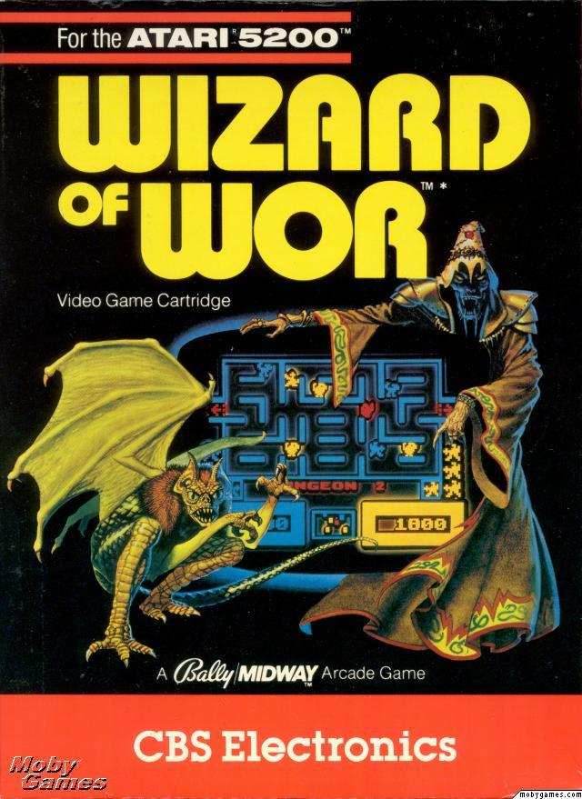 Wizard of Wor (Atari 5200) - Game Manual Only