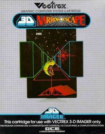 Narrow Escape (Vectrex) - Game Manual Only