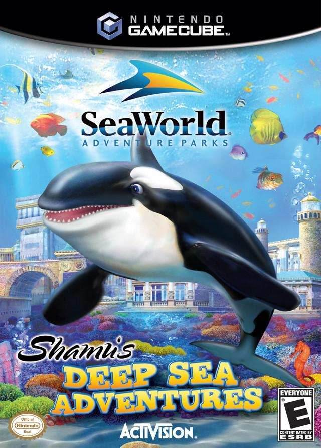 Shamu's Deep Sea Adventure (Gamecube) - Game Manual Only