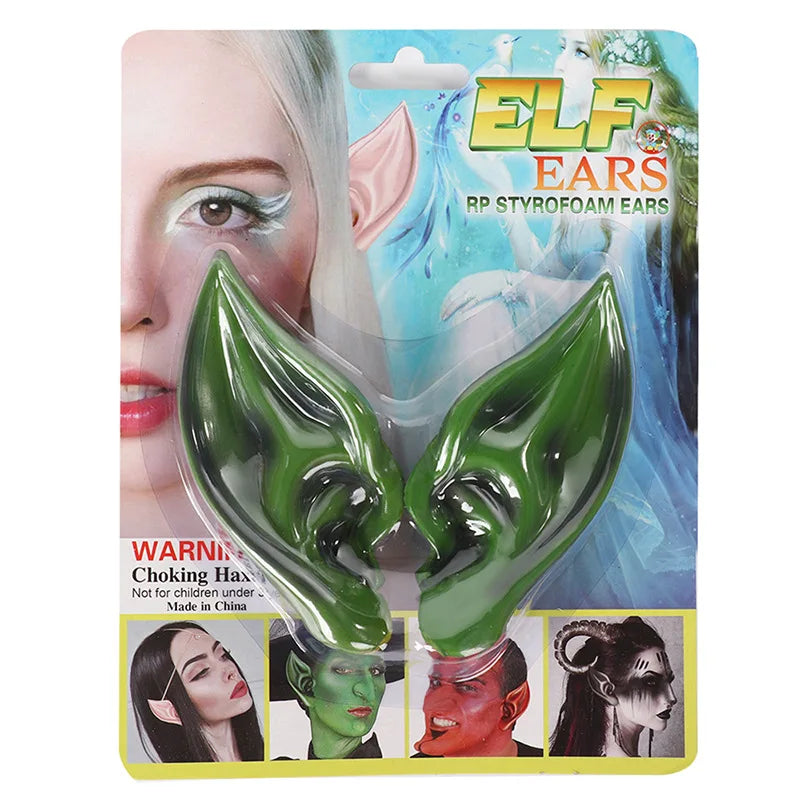 Latex Elf Ears 1Pairs Of Party Decor Latex Ears Fairy Cosplay Costume Accessories Angel Elf Ears Photo Props Adult Girl Hallowee