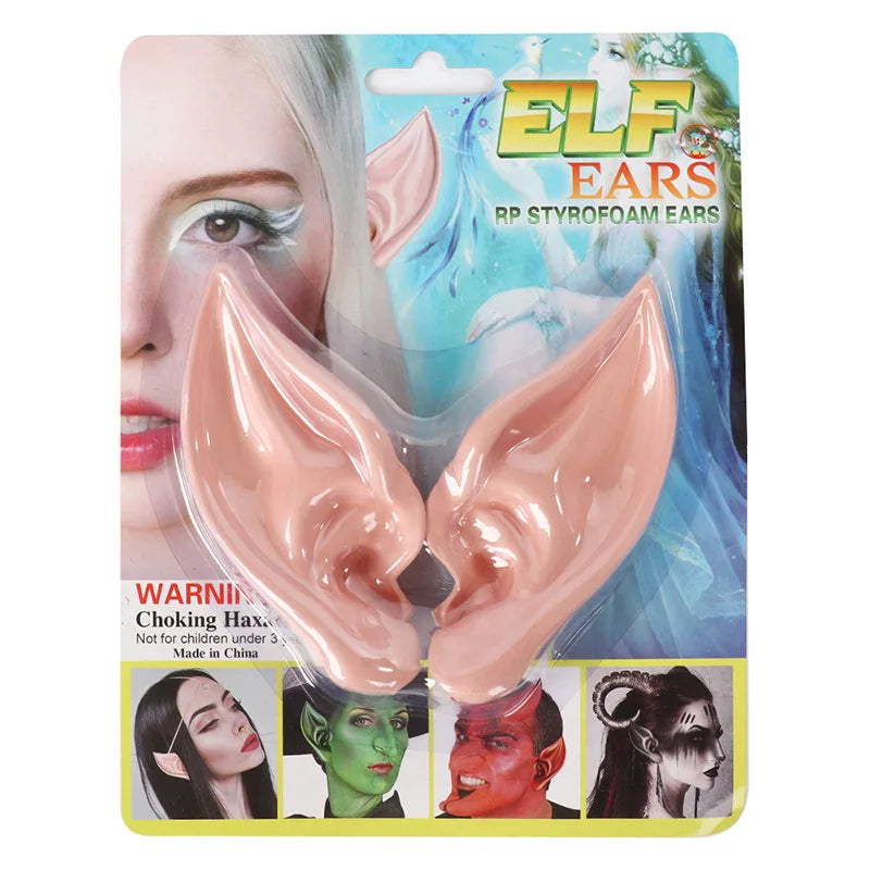 Latex Elf Ears 1Pairs Of Party Decor Latex Ears Fairy Cosplay Costume Accessories Angel Elf Ears Photo Props Adult Girl Hallowee