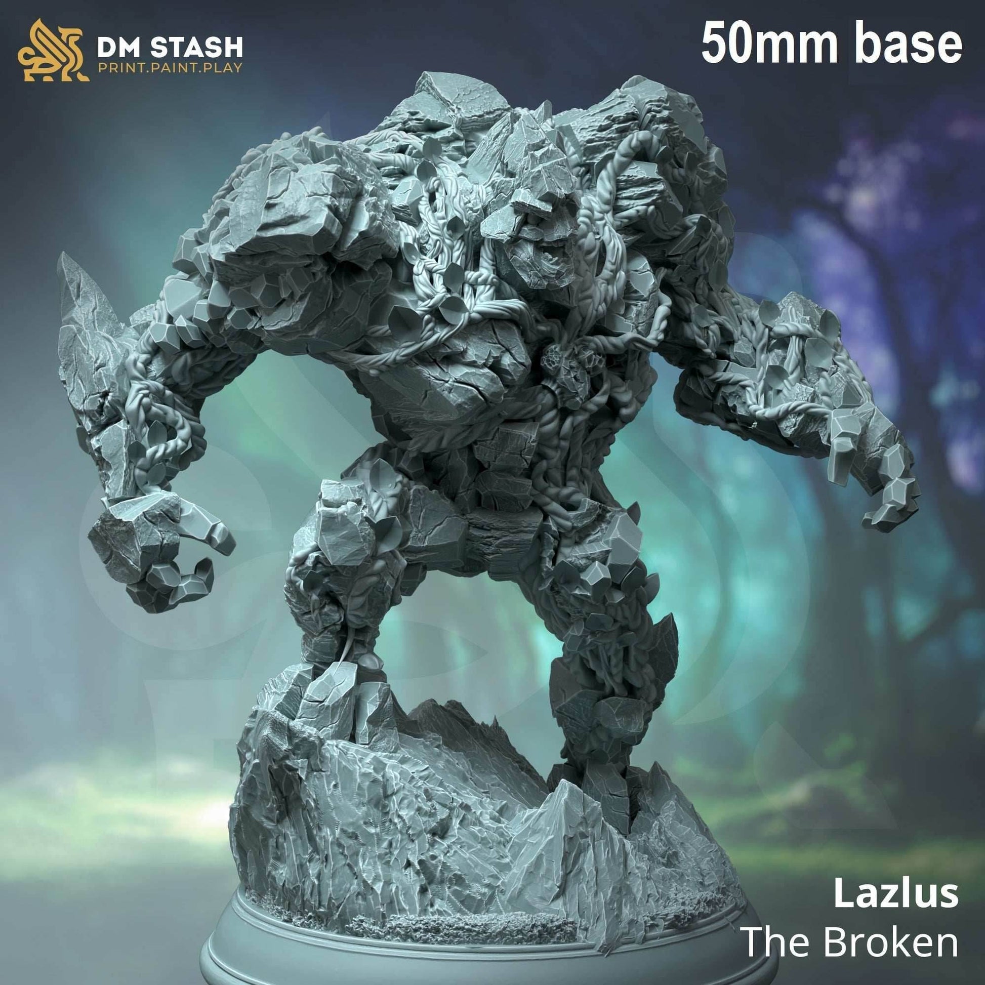 Lazlus, the Broken (Rock Golem) - 