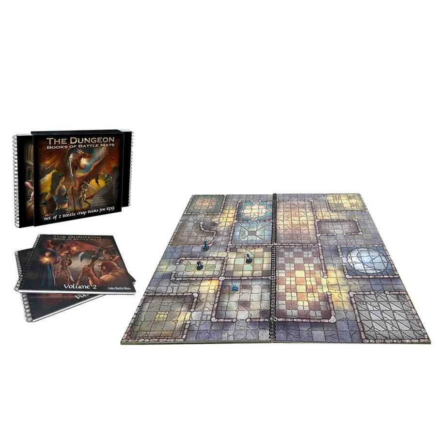 Books of Battle Mats: The Dungeon - 