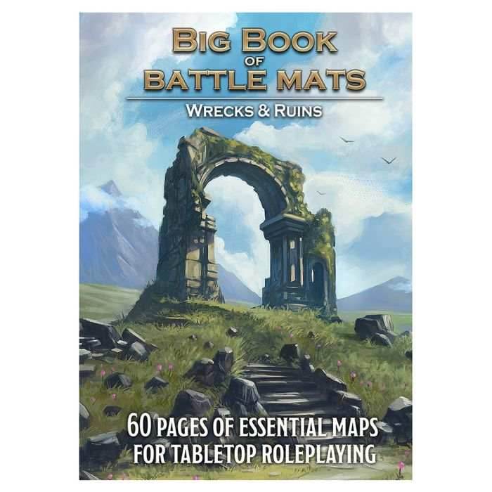Big Book of Battle Mats: Wilds, Wrecks & Ruins - 