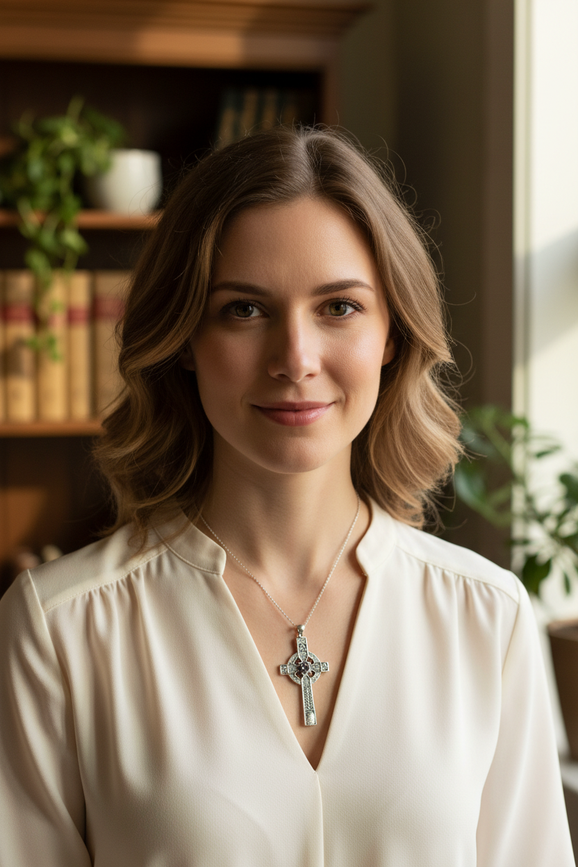 Gibrian Celtic Cross Necklace