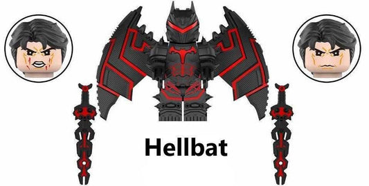Hellbat Custom Minifigure – The Dark Knight’s Ultimate Armor! - 