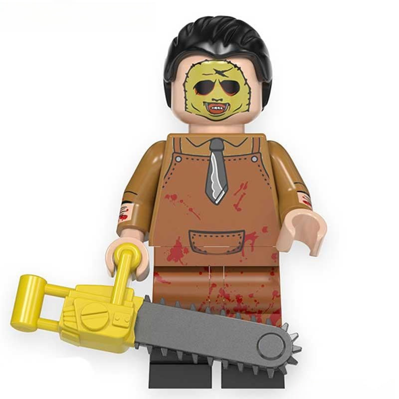 Leatherface Texas Chainsaw massacre Lego Minifigures Custom Horror Toys 1