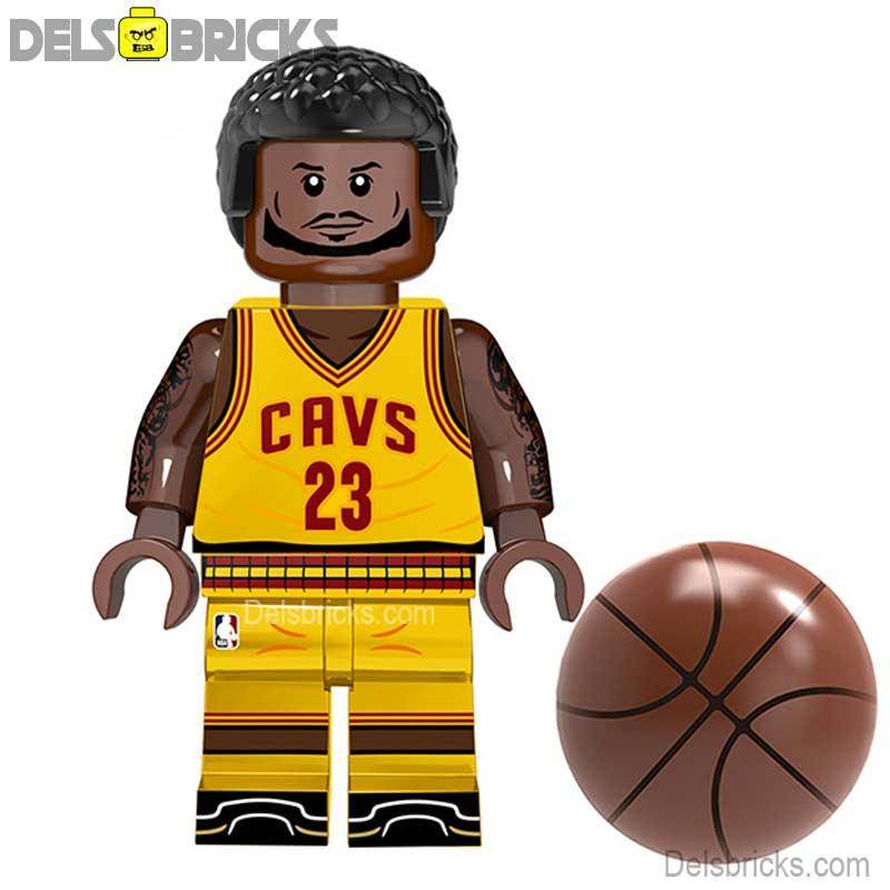Lebron James Lego Minifigures Custom Toys Sports Icons Basketball - 