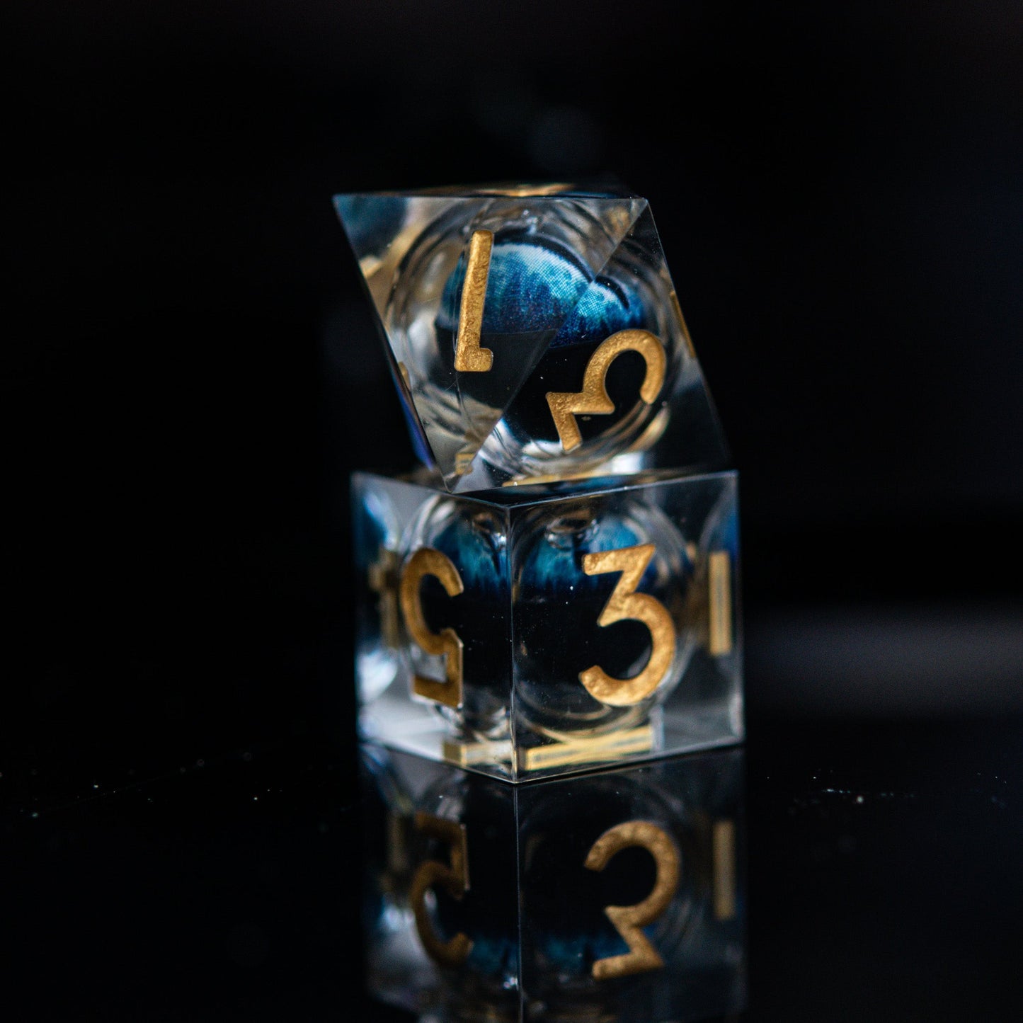 Legacy of Blue Eyes Liquid Core Dice Set