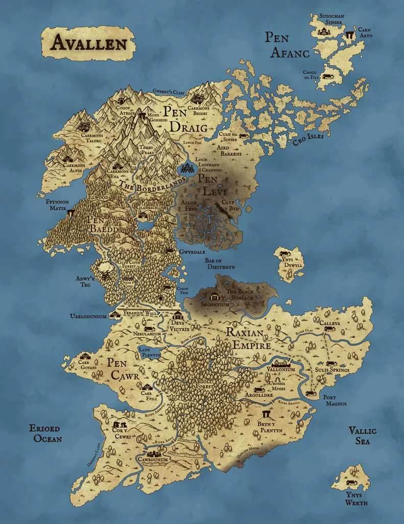 Legends of Avallen - Core Rulebook - 