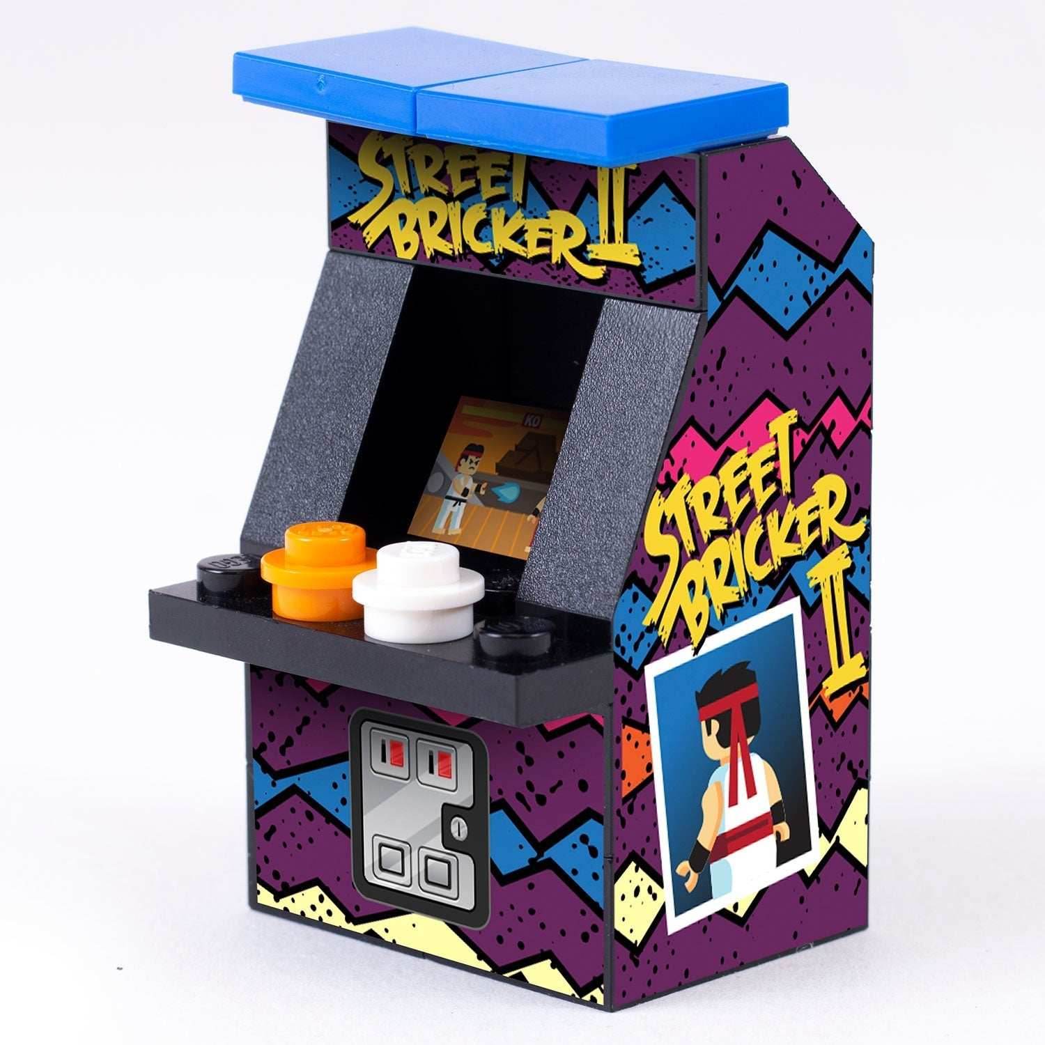 Street Bricker II - B3 Customs Arcade Machine made using LEGO parts - 