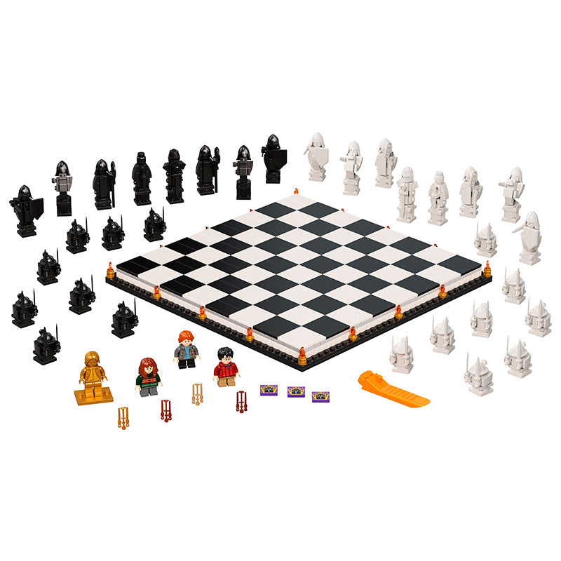 Lego Blocks Harry Potter Chessboard Hogwarts Wizard Chess