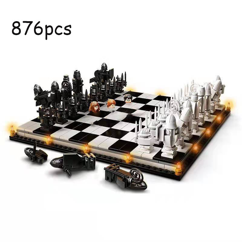 Lego Blocks Harry Potter Chessboard Hogwarts Wizard Chess