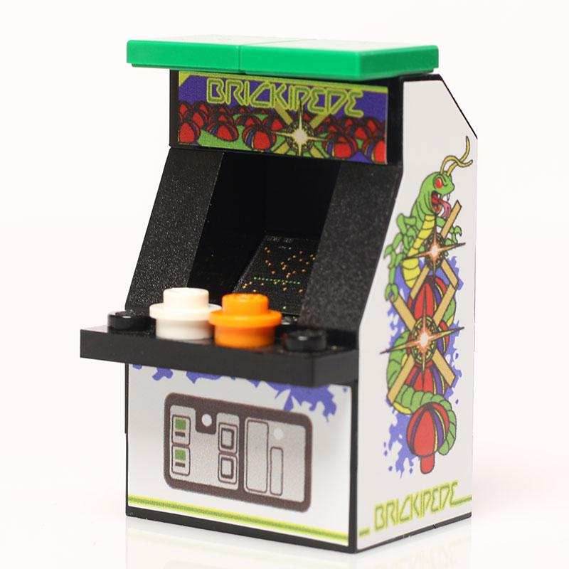 Custom Brickipede Arcade Machine made using LEGO parts - B3 Customs - 