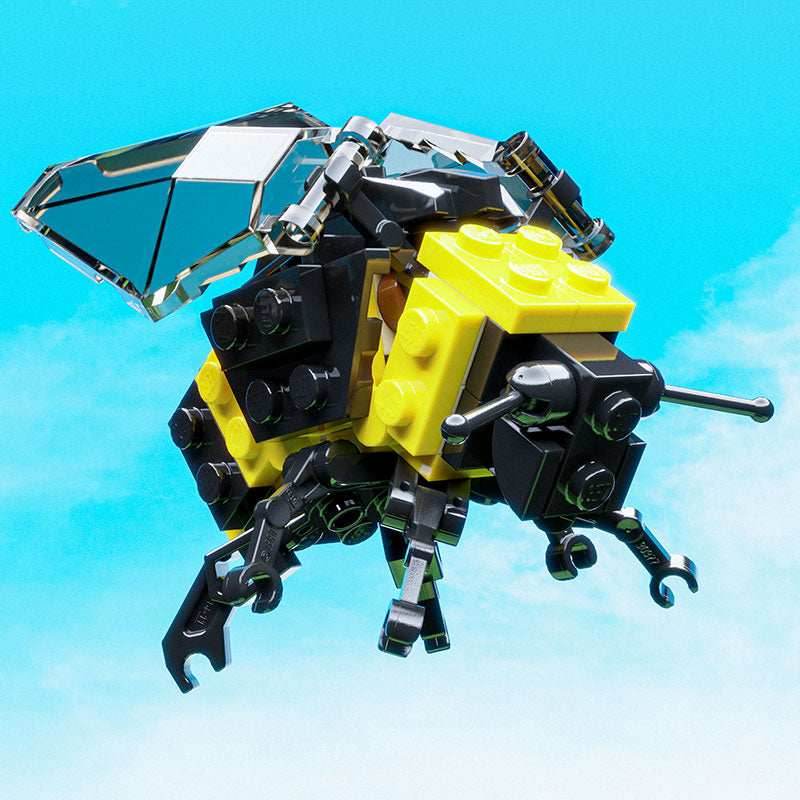 Bumblebee made using LEGO parts - B3 Customs - 