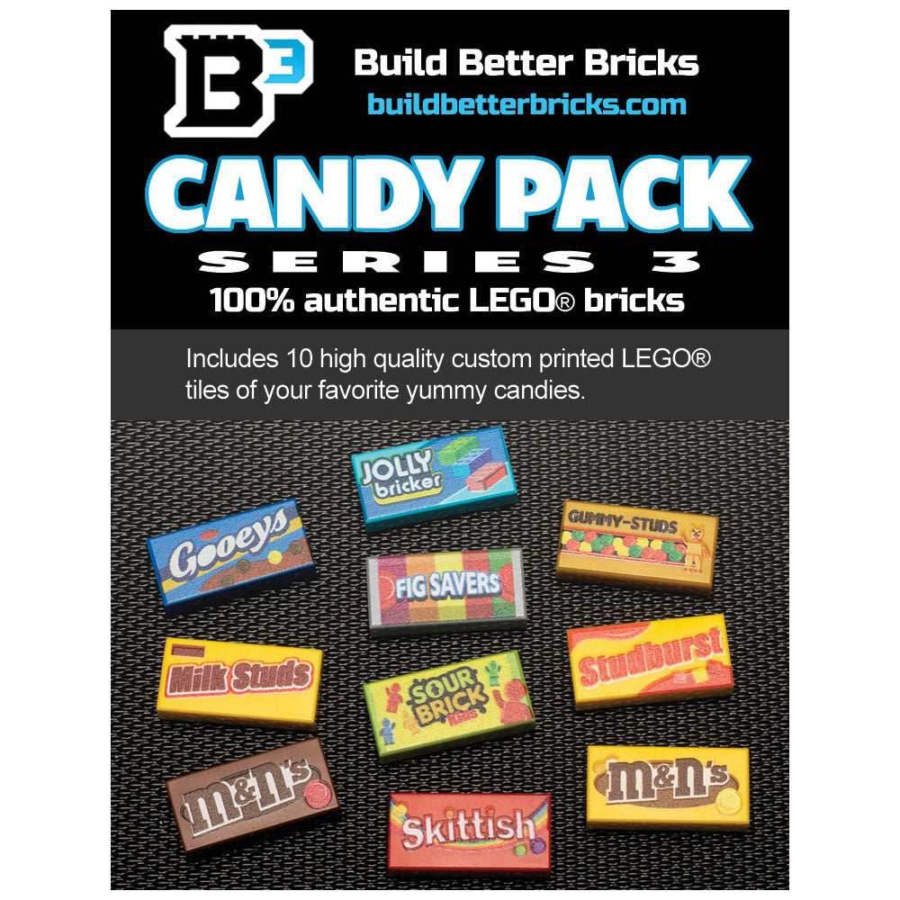 Candy Pack (Series 3) made from LEGO parts - B3 Customs - 