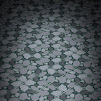 Cobblestone Flooring (Plant Overgrowth) - Custom Printed 2x2 Tile made using LEGO part - 