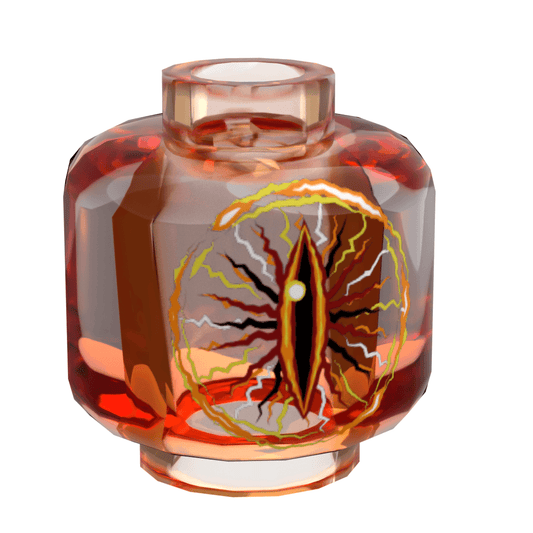 B3 Customs® Eye of Sauron Minifig Head made using LEGO parts - 