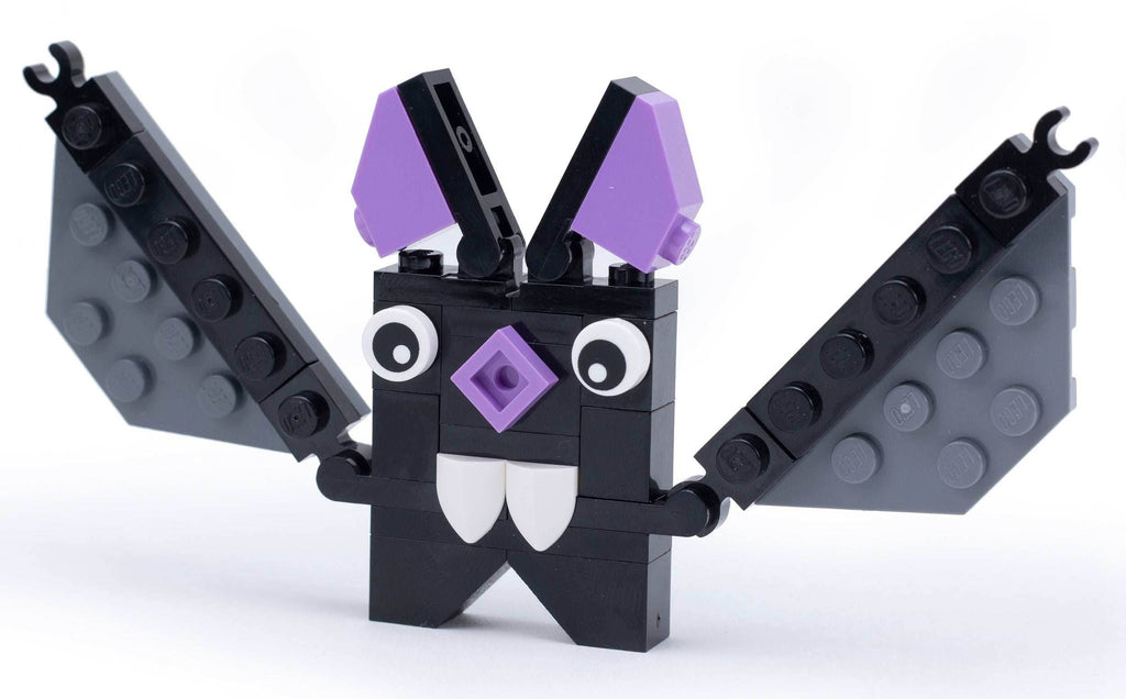 Halloween Bat made using LEGO parts - B3 Customs - 