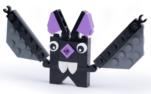 Halloween Bat made using LEGO parts - B3 Customs