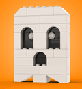 Halloween Ghost - B3 Customs Set made using LEGO parts - 