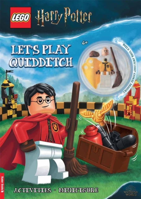 LEGO Harry Potter Lets Play Quidditch Activity Book with Cedric Diggory minifigure by LEGO