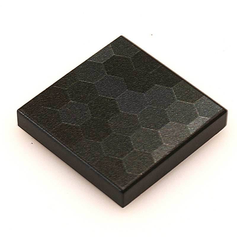 Black Shades HEX Flooring - Custom Printed 2x2 Tile - 