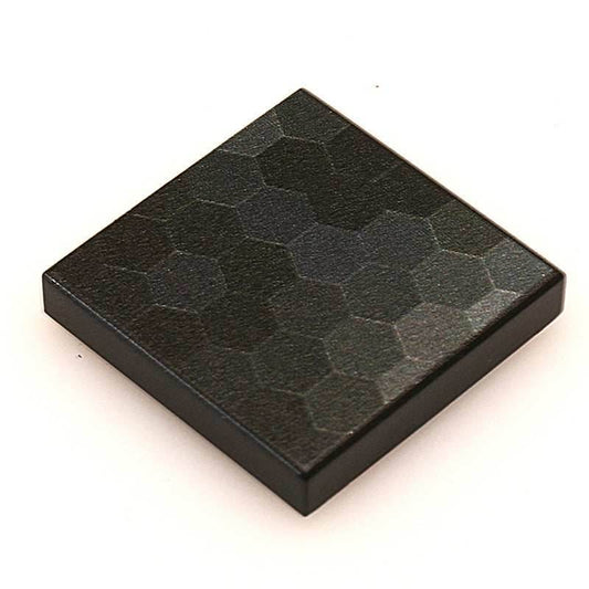 Black Shades HEX Flooring - Custom Printed 2x2 Tile - 